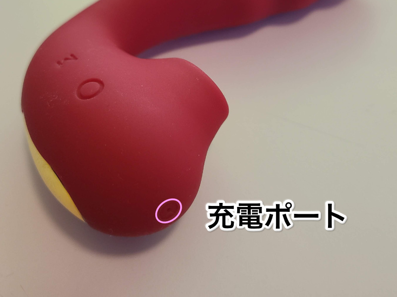 ToyCod Taraの充電ポート
